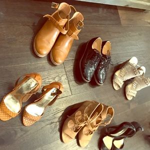 Shoes, Bebe, Aldo, and Vince camoto for $10 each